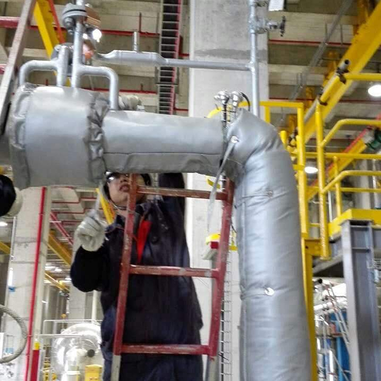 可拆卸管道隔熱保溫罩